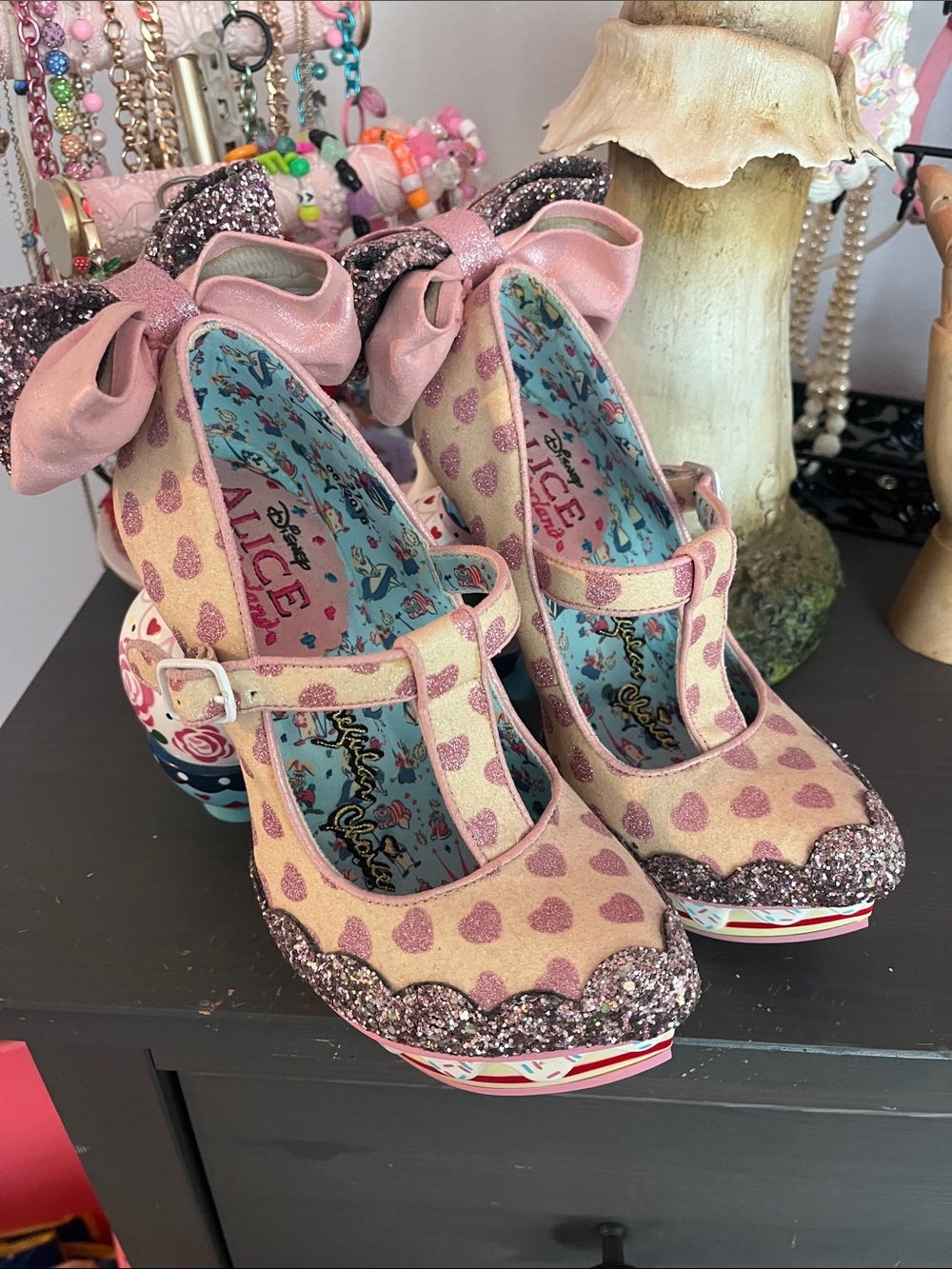 Irregular Choice Disney’s Alice in Wonderland teapot heels 37